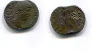 Antike Römische Kaiserzeit, Dupondius o.J. Lucius Verus 161-169, ss