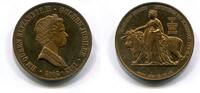 Großbritannien, Br.Medaille Elisabeth II. 1952-2022-Golden Jubilee Medaille, -