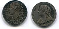 Ag.Medaille 1897 Großbritannien, Viktoria 1837-1901,zum 60 Jährigen Regierungsjubiläum, ss/vz