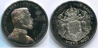 Monaco Ag Medaille ~ Albert I. Prince de Monaco ~ -