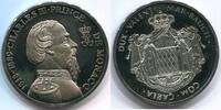 Monaco Ag Medaille ~ Charles III. Prince de Monaco ~ -