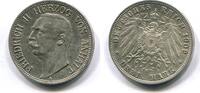 Anhalt, 3 Mark Frierich II.1904-1918, -