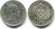 Anhalt, 2 Mark Frierich I.1871-1904, -