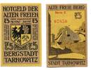 pol.Oberschlesien 75 Pfg. Tarnowitz, -