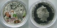 Cook Islands 2 Dollars ~ 1/2 Unze Silber - Mufflon - nur 2500 Exemplare ~ -