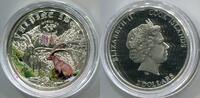 Cook Islands 2 Dollars ~ 1/2 Unze Silber - Alpensteinbock - nur 2500 Exemplare ~ -