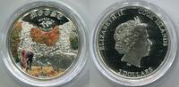 Cook Islands 2 Dollars ~ 1/2 Unze Silber - Elch - nur 2500 Exemplare ~ -