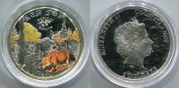 Cook Islands 2 Dollars ~ 1/2 Unze Silber - Fuchs - nur 2500 Exemplare ~ -
