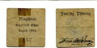 Ostpreußen 50 Pfg. Saalfeld, -