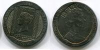 Isle of Man 1 Crown ~ Black Penny ~ -