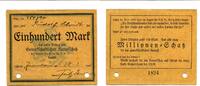 Sachsen 100 Mark Zwickau, -