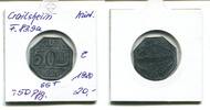 50 Pfg. 1920 Württemberg Crailsheim, ss+