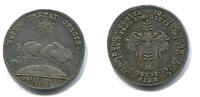Silber Medaille 1741 Hamburg, Bürgermeisterpfennig, vz+