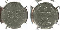Deutschland, 3 Mark Weimarer Republik, -