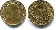 Baden, 10 Mark Friedrich I. 1852-1907, -