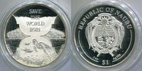Nauru 1 Dollar ~ Save the World ~ -