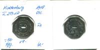 50 Pfg. 1918 Schlesien Hindenburg, f vz