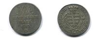 sachsen-Weimar-Eisenach, 1/2 Taler Carl August 1775-1823, -