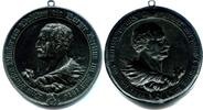 Deutschland, Zinn Medaille geschwärzt Fürst Blücher von Wahlstatt 1742-1819, -