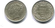 Großbritannien, 1 Schilling Victoria 1837-1901, -