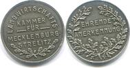 Mecklenburg-Strelitz, Silber Medaille Landwirtschaftskammer 1918-1934, -