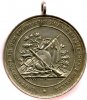 Kaiserreich Medaille ~ Schützenmedaille ohne Ortsangabe aus Silber ~ -
