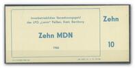 DDR 10 MDN ~ LPG Lenin - Peißen ~ -