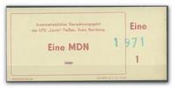 DDR 1 MDN ~ LPG Lenin - Peißen ~ -