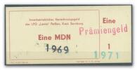 DDR 1 MDN ~ LPG Lenin - Peißen ~ -