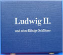 Deutschland Bayern 4 x Silbermedaillen König Ludwig und seine Schlösser vz, angelaufen