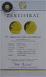 Deutschland Goldmedaille 175. Geburtstag Graf von Zeppelin 1838-1917 - mit Zertifikat PP