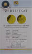 Deutschland Goldmedaille 2013 60 Jahre Gedenkmünzen der BRD - mit Zertifikat PP