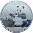 50 Yuan 2017 China Panda PP, leicht angelaufen