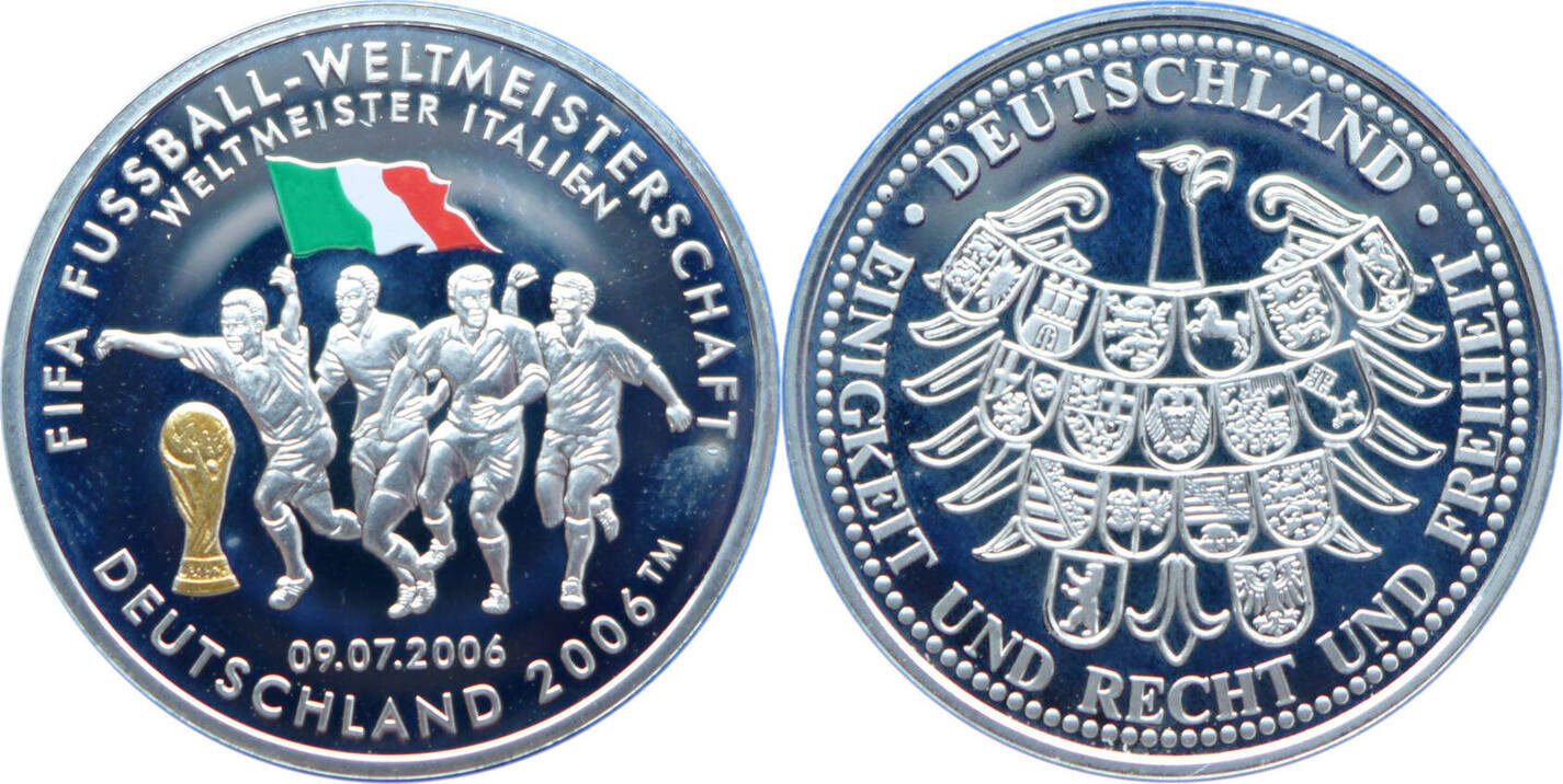 Médaille FIFA Coupe Du Monde 2006 – Allemagne – Argent