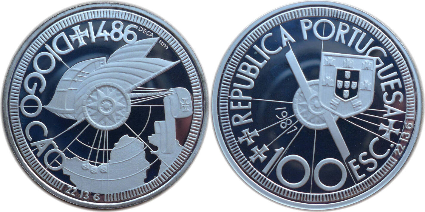 Portugal 100 Escudos 1987 Goldenes Zeitalter der portugiesischen