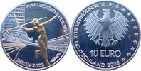 Deutschland 10 Euro IAAF Leichtathletik-WM Berlin 2009 - Motiv goldveredelt -