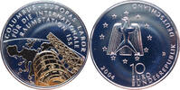 Deutschland 10 Euro Europäisches Columburs-Modul der ISS - Motiv goldveredelt -