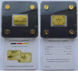 Deutschland Goldbanknote 30 Jahre Deutsche Einheit - Alexanderplatz Demonstration - 1/500 Oz Gold -