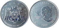 Kanada 5 Dollars Olympische Winterspiele 2010 in Vancouver-Thunderbird-Silber Maple Leaf -