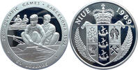 Niue 50 Dollars Olympische Spiele 1992 in Barcelona - Rudern -