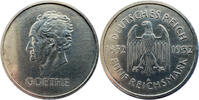 Weimar 5 Reichsmark 100. Todestag Goethes -