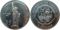Liberia 5 Dollars 2000 Freiheitsstatue - Ellis Island st, fleckig angela... 7,00 EUR Differenzbesteuert nach §25a UStG zzgl. 4,50 EUR Versand
