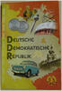 DDR 9 Medaillen Rückblicke - Das war die DDR - in Cu vergoldet, mit Farbtableau -