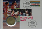 DDR 10 Mark Numisbrief - Internationale Jugend - X. Weltfestspiele der Jugend & Studenten -