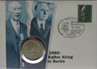 DDR 20 Mark Numisbrief - 1960: Kalter Krieg in Berlin - Wilhelm Pieck (1876-1960) -