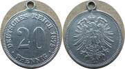 Deutsches Reich Kaiserreich 20 Pfennig -