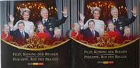 KMS 3,88 Euro + Medaille 2014 Belgien Filip, König von Belgien st