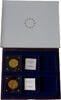Deutschland 2 x 1/200 Oz Gold Das Deutsche Geld in Gold - Goldmark 2001 & Die ersten Fünf - -