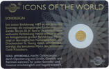 Ruanda 10 FRW Icons of the World - Sovereign - 1/200 Oz Gold -