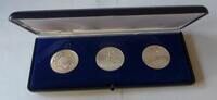  3 Medaillen Set 1992 1200 Jahre Frankfurt am Main (794-1994) PP, leicht... 239,00 EUR  zzgl. 7,50 EUR Versand